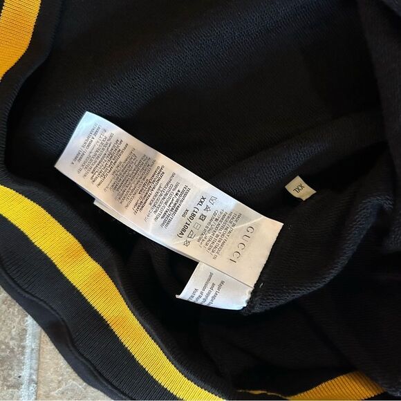 Men's X MLB hooded, cotton sweatshirt size XXL made in Italy, NWT - Picture 8 of 12